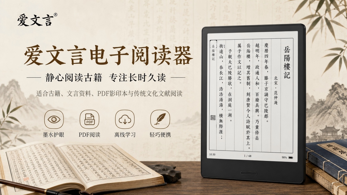 爱文言电子阅读器