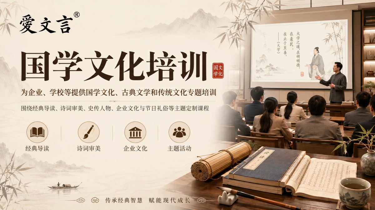 国学文化培训