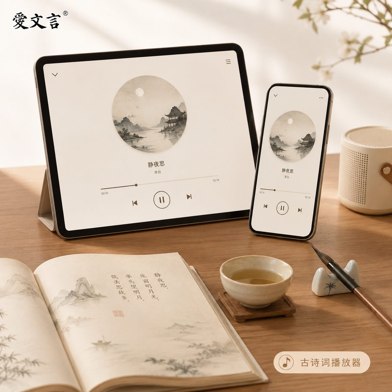 古诗词播放器