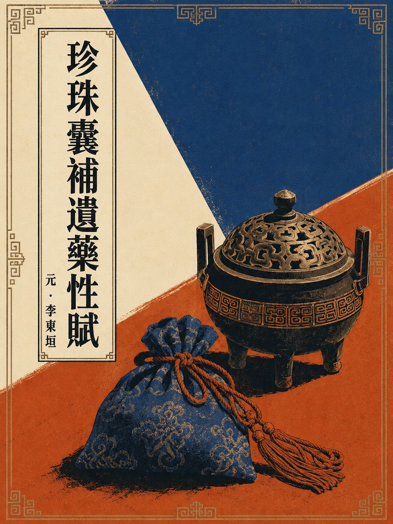 珍珠囊补遗药性赋