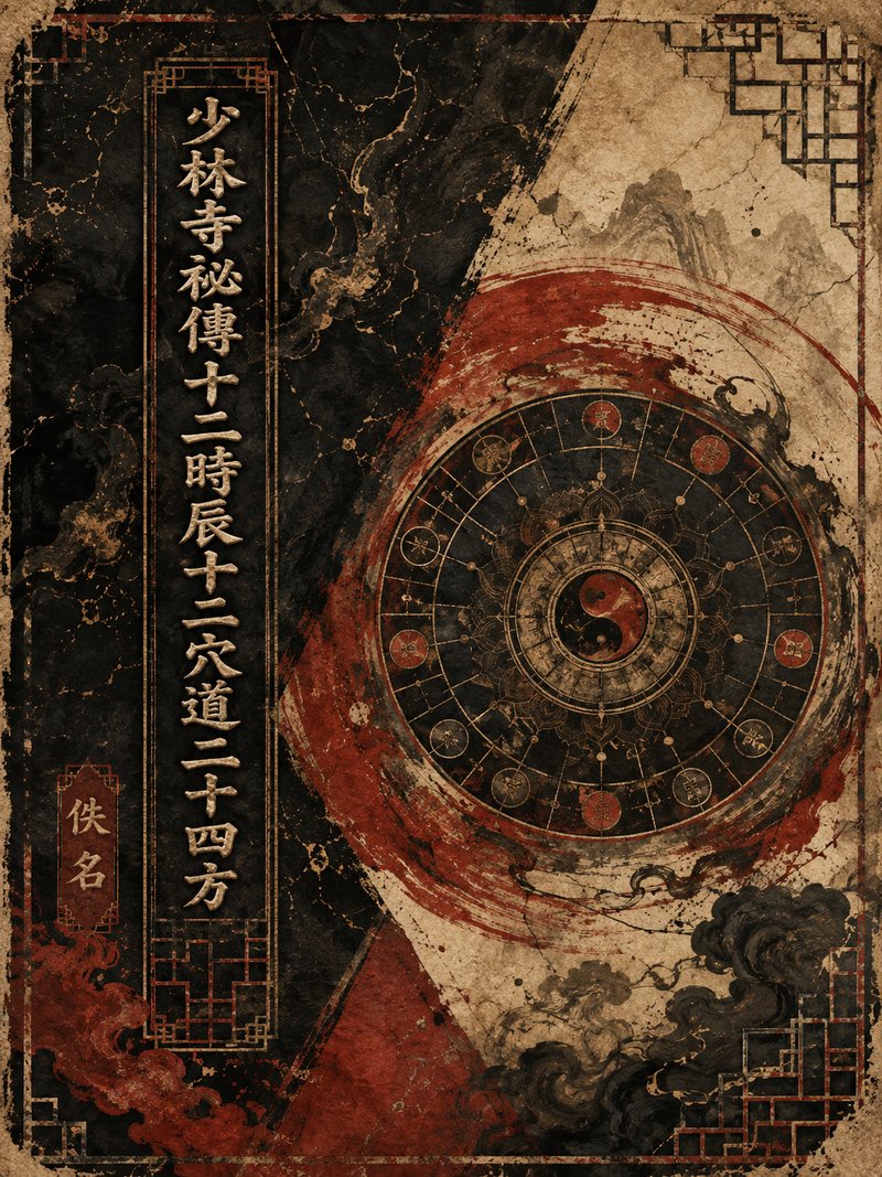 少林寺秘传十二时辰十二穴道二十四方