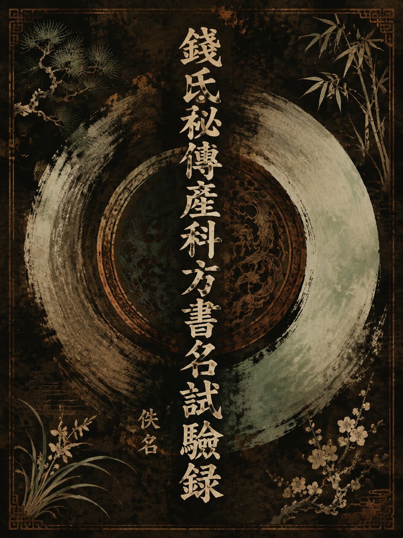 钱氏秘传产科方书名试验录