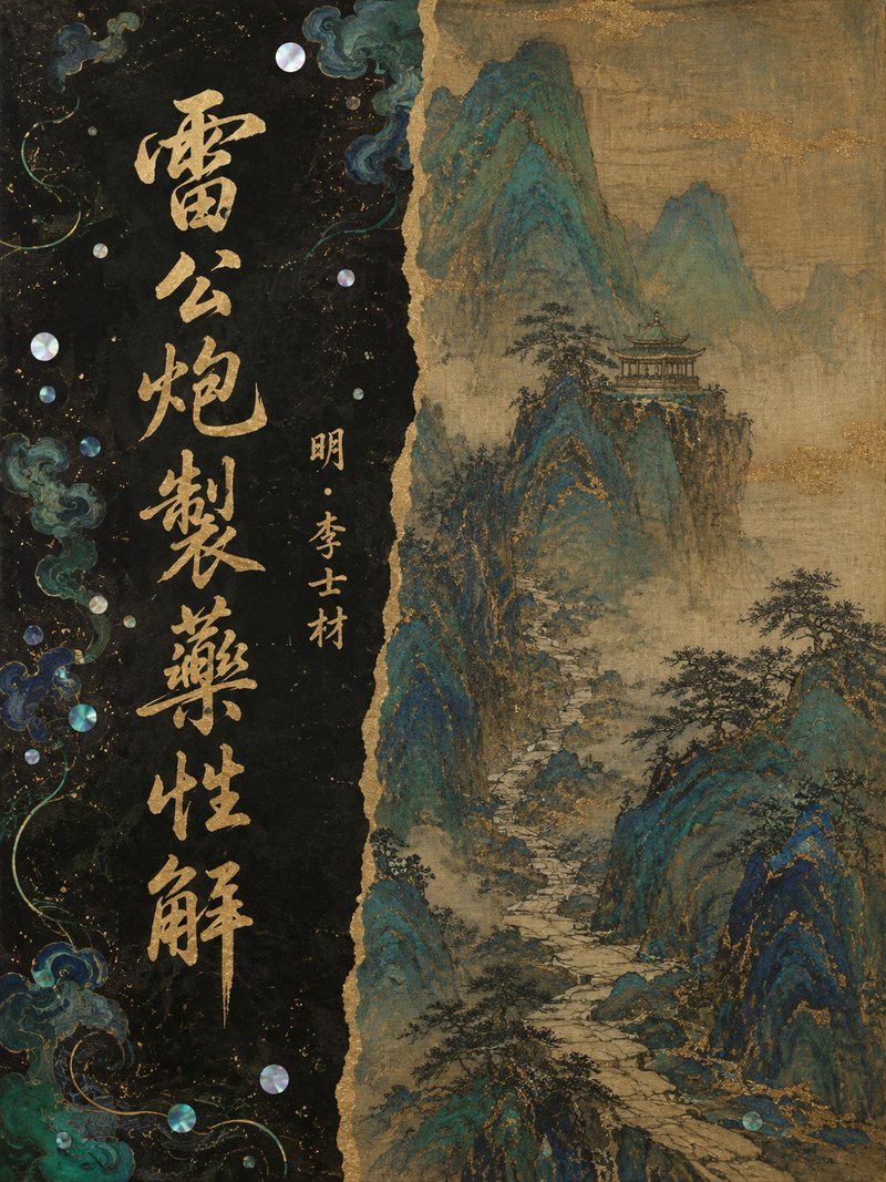 雷公炮制药性解