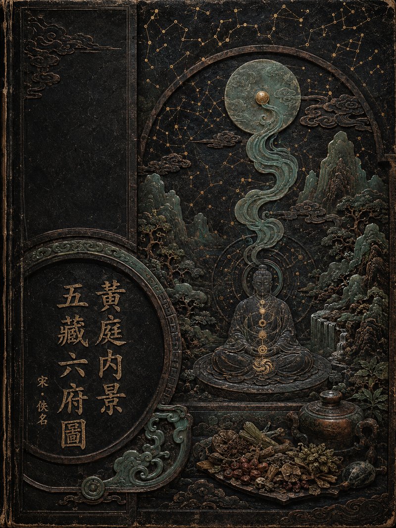 黄庭内景五藏六府图