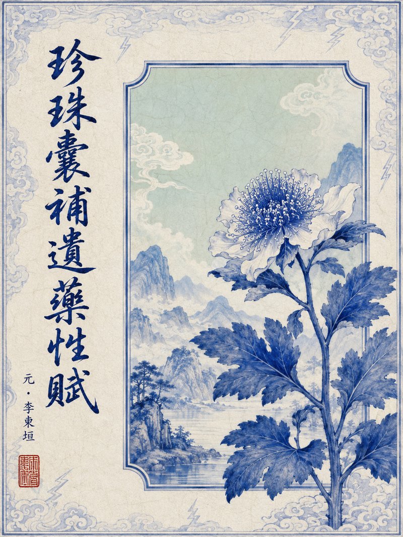 珍珠囊补遗药性赋