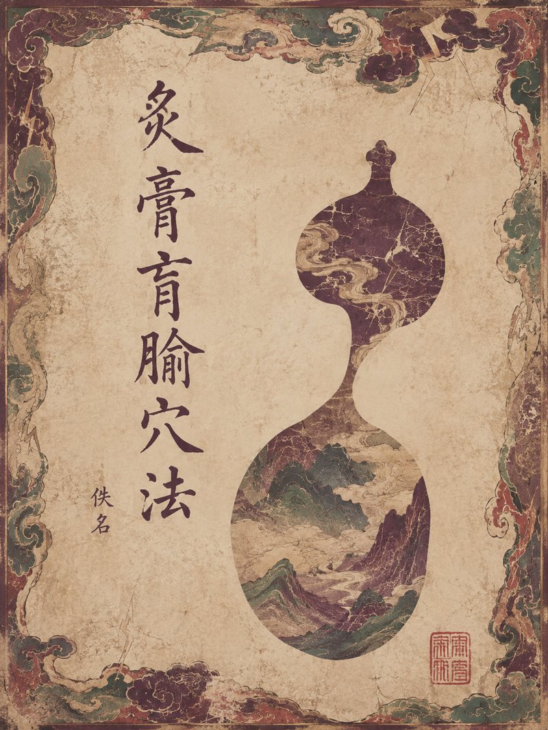 炙膏肓腧穴法