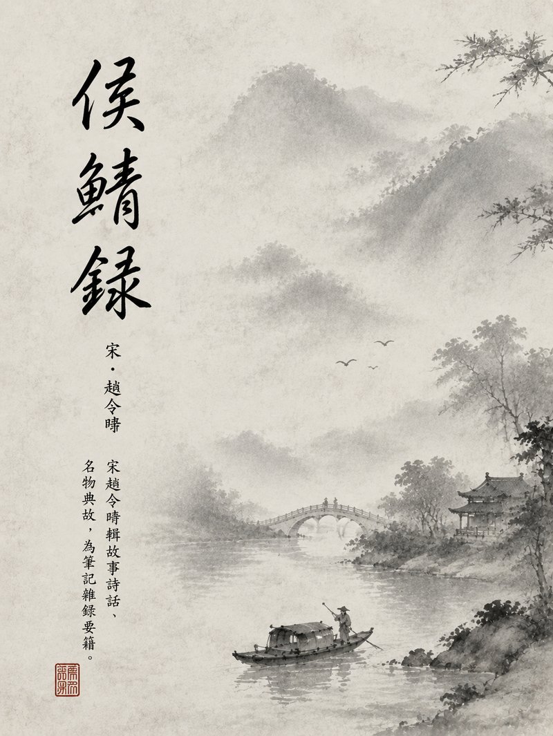 侯鲭录