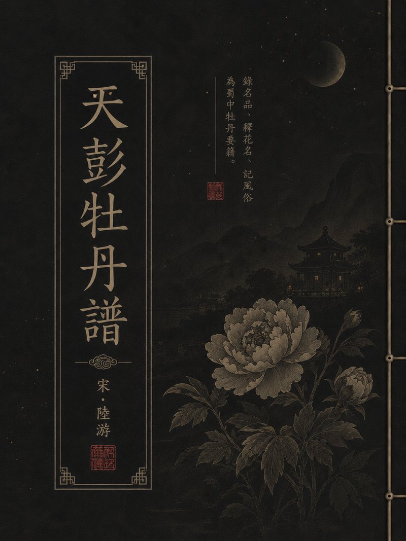 天彭牡丹谱