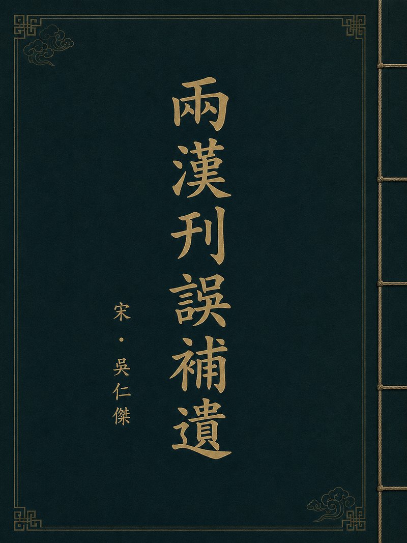 两汉刊误补遗