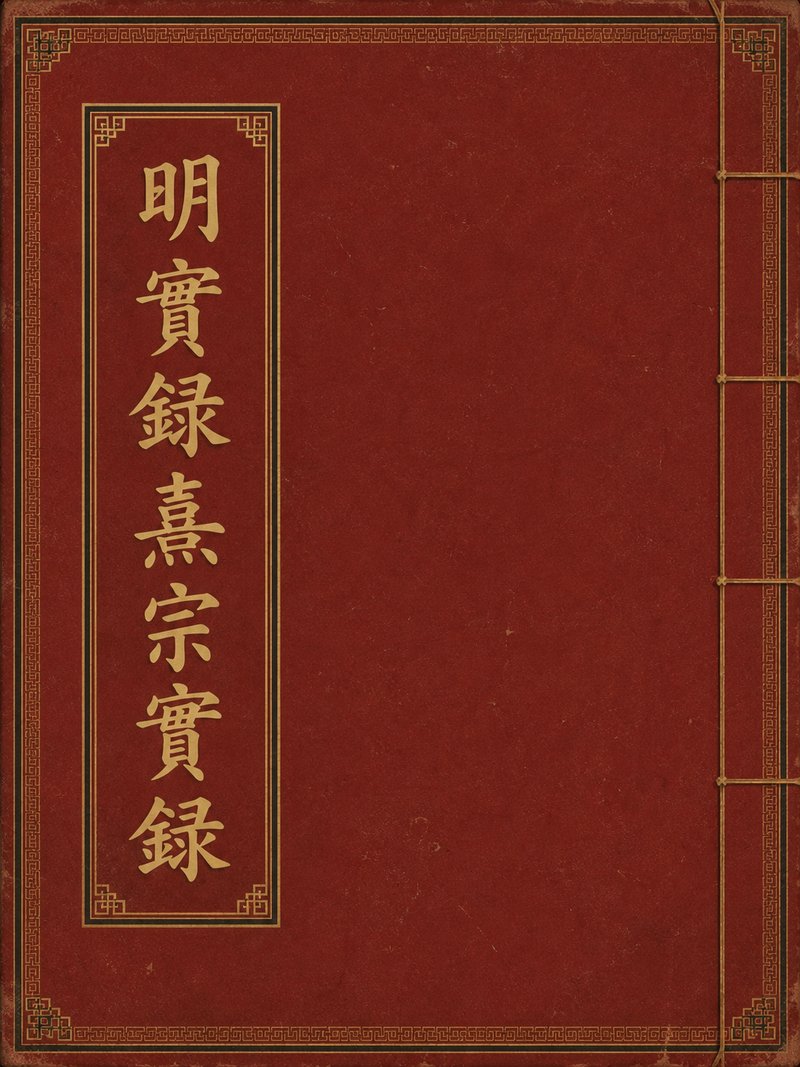 明实录熹宗实录