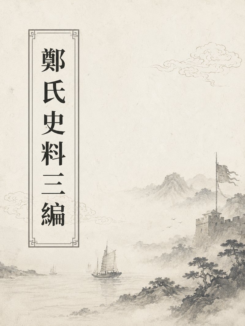 郑氏史料三编