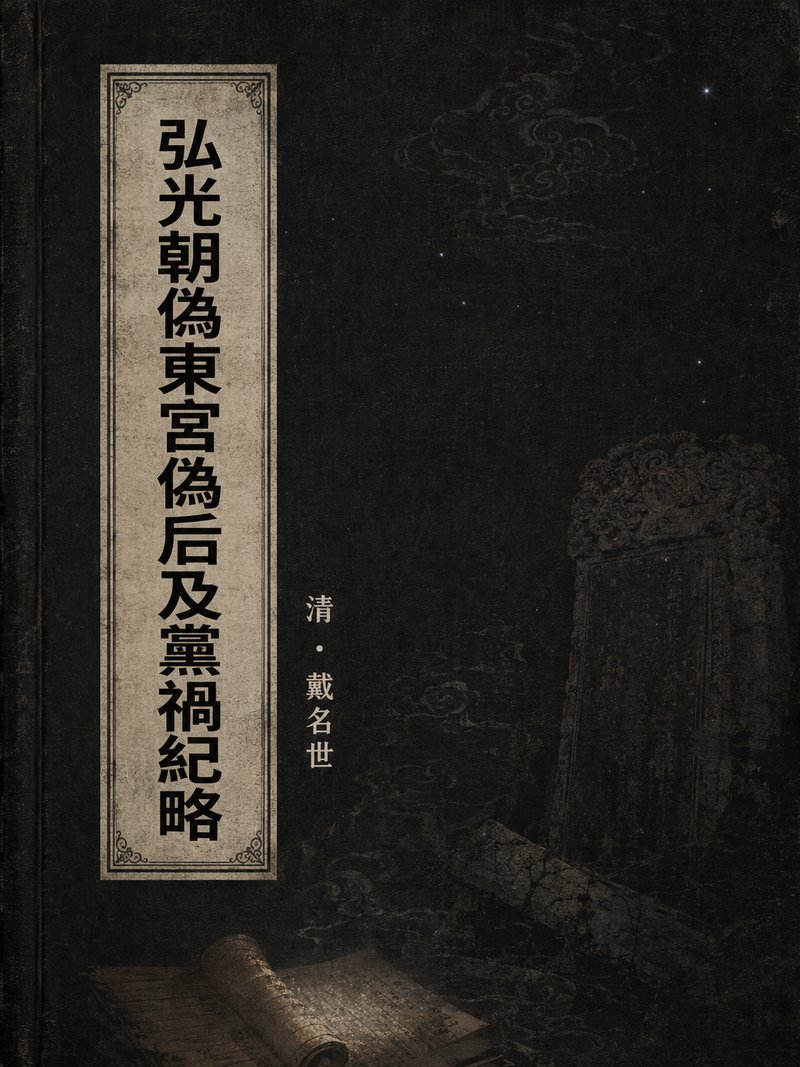 弘光朝伪东宫伪后及党祸纪略
