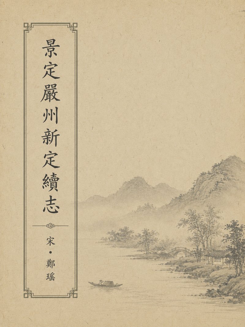 景定严州新定续志