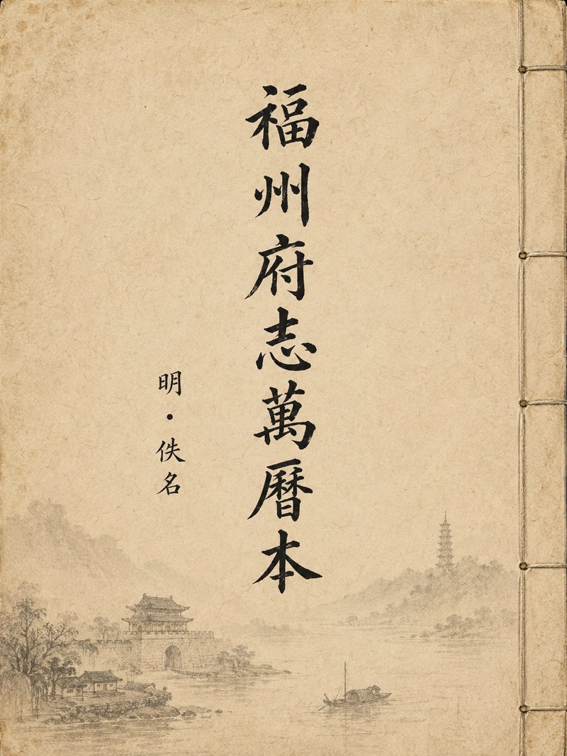福州府志万历本