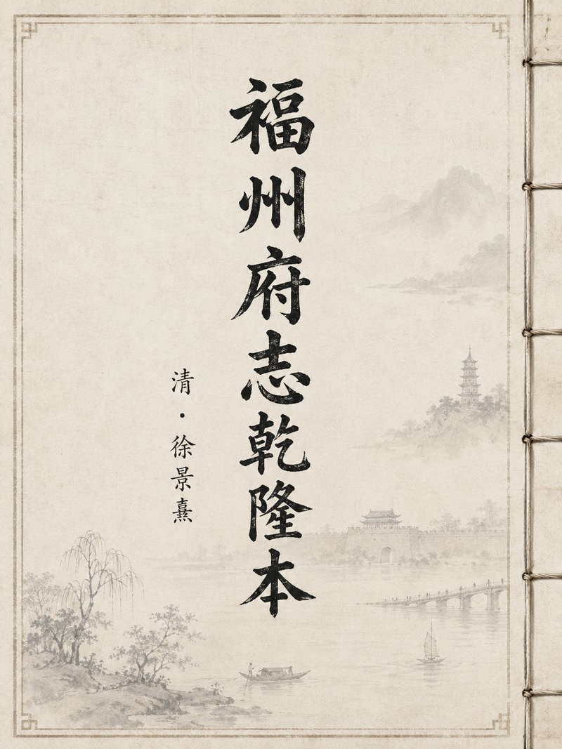 福州府志乾隆本