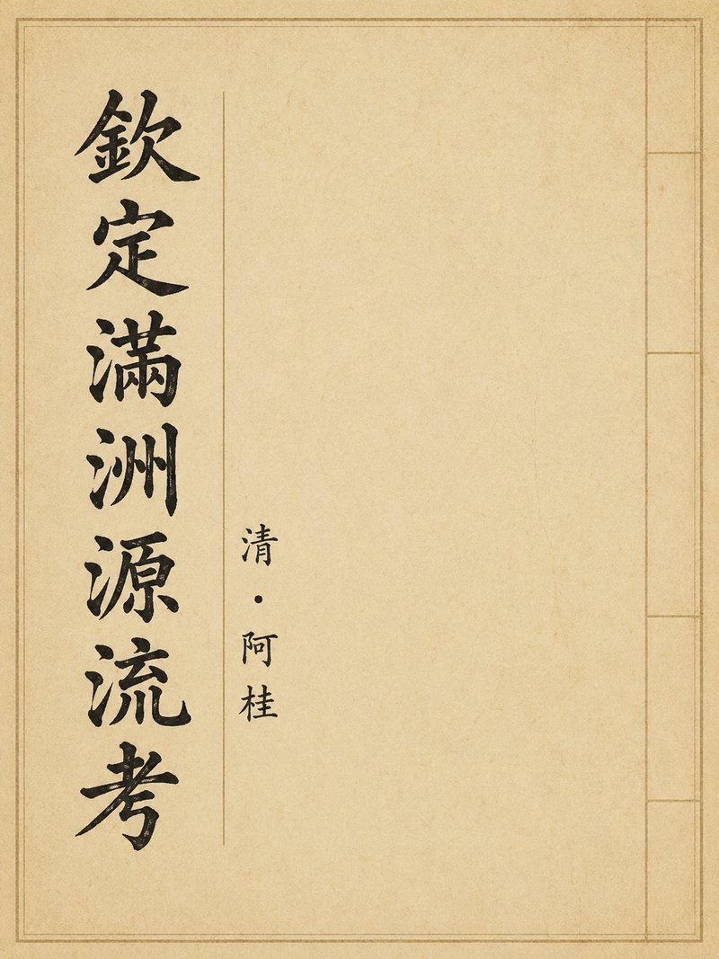钦定满洲源流考