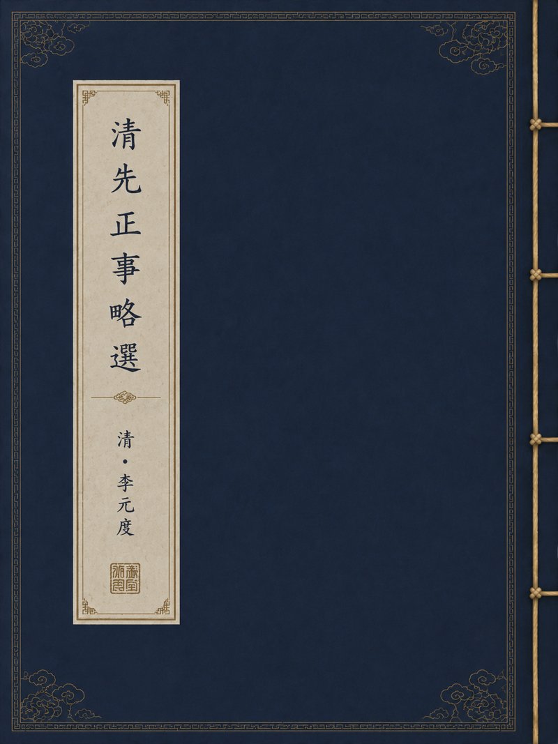 清先正事略选