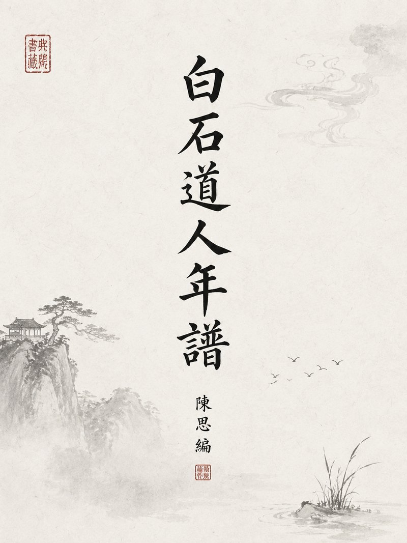 白石道人年谱