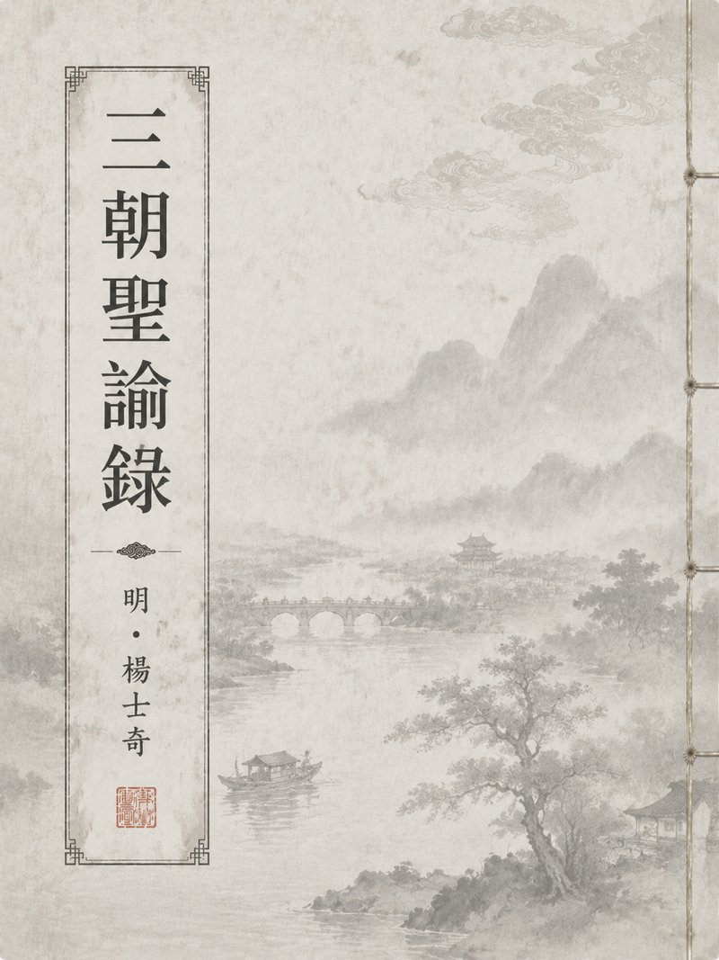 三朝圣谕录
