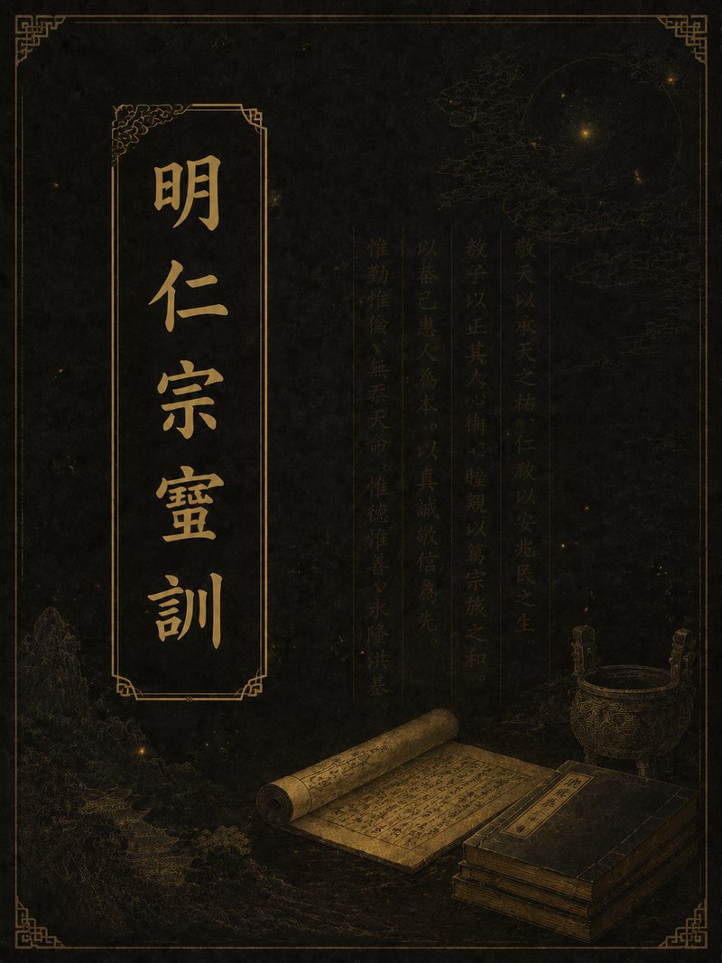 明仁宗宝训