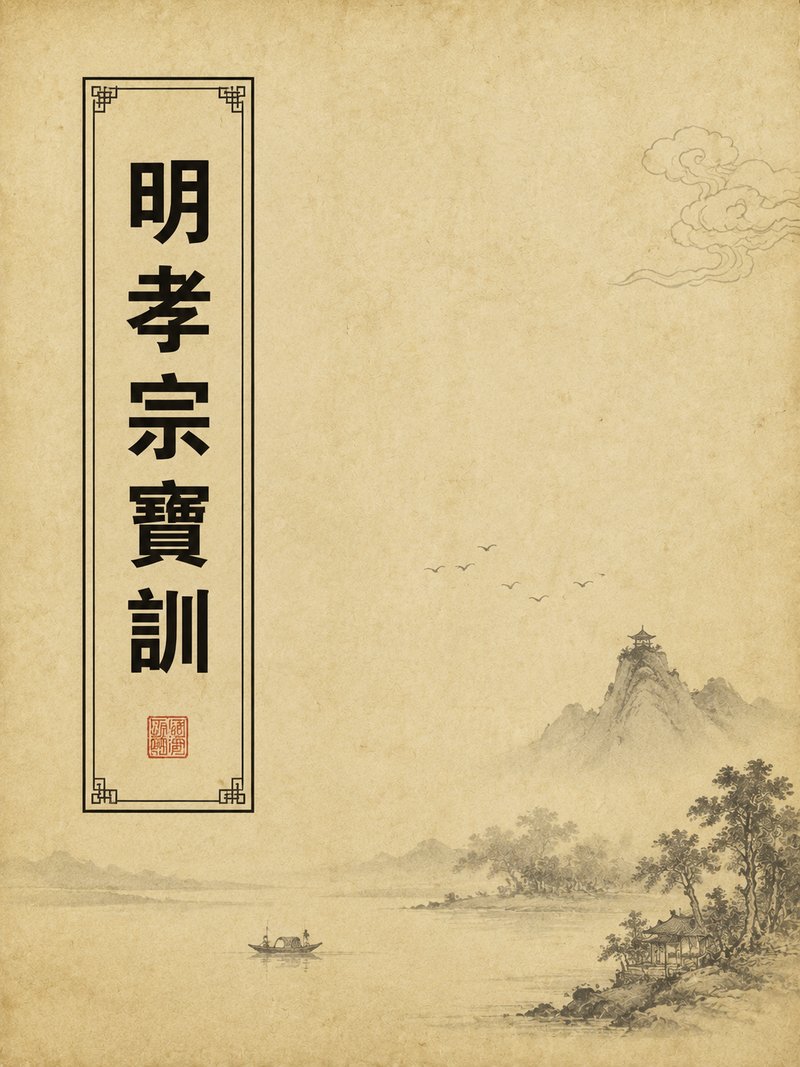 明孝宗宝训