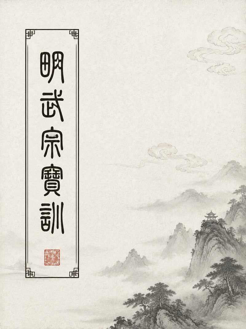 明武宗宝训