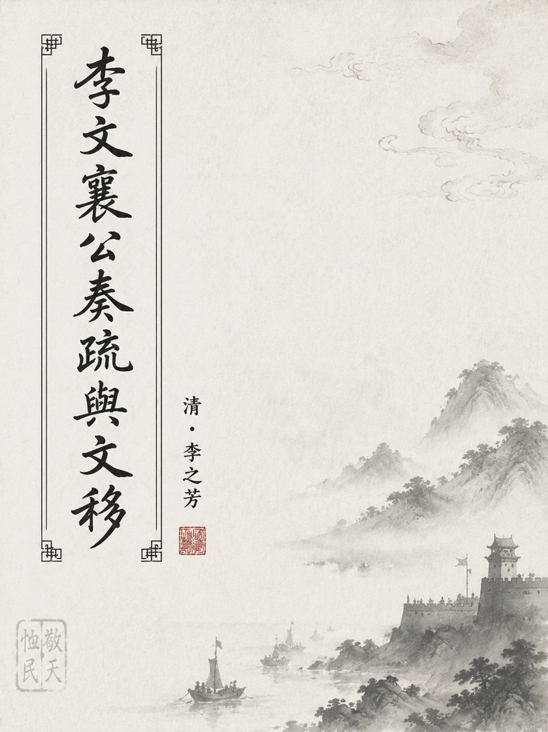 李文襄公奏疏与文移