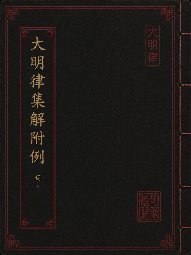 大明律集解附例