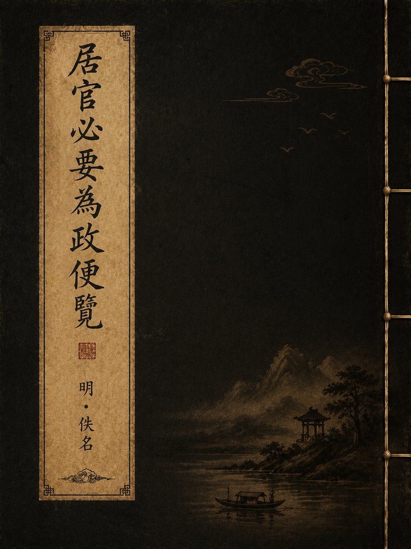 居官必要为政便览