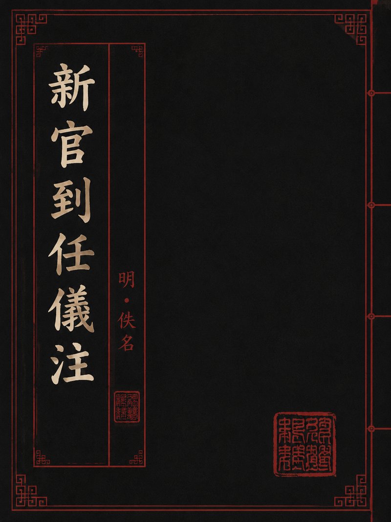 新官到任仪注