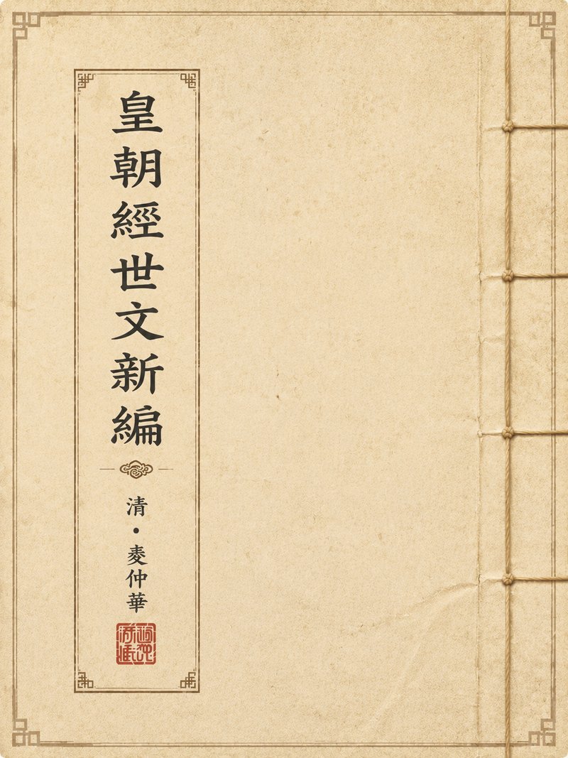 皇朝经世文新编