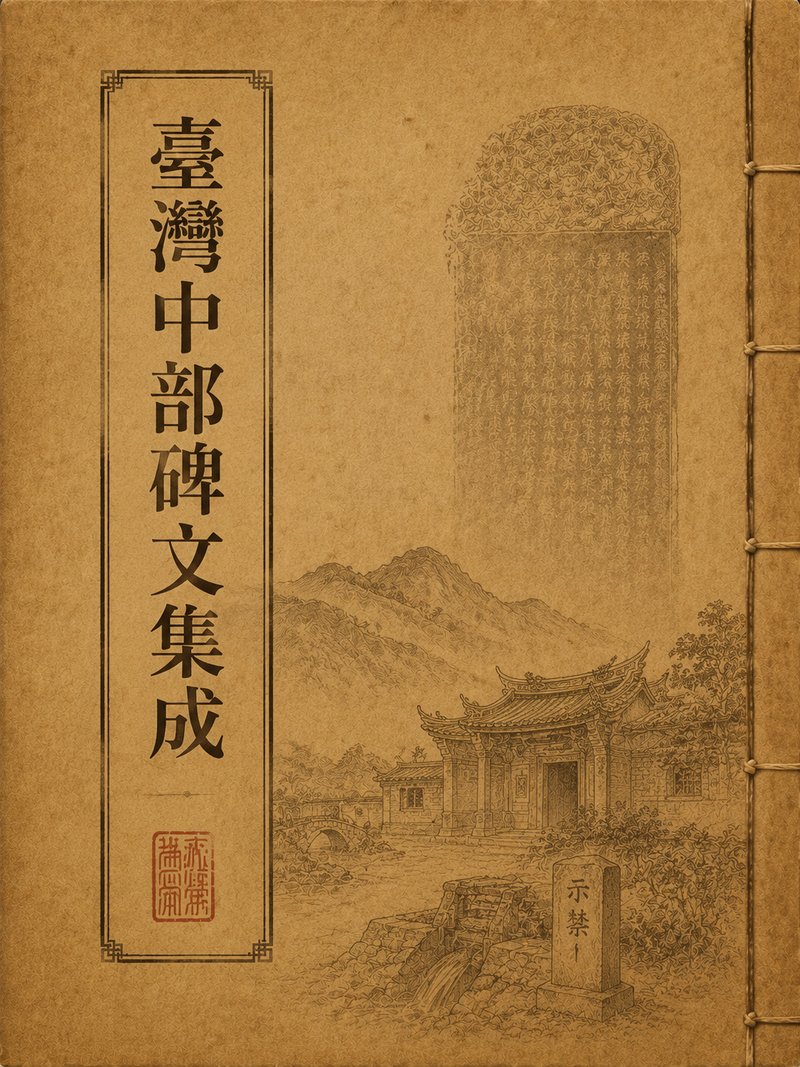 台湾中部碑文集成