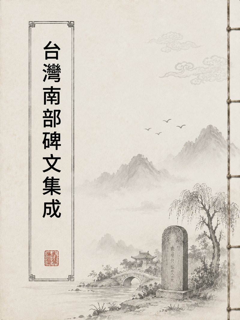 台湾南部碑文集成