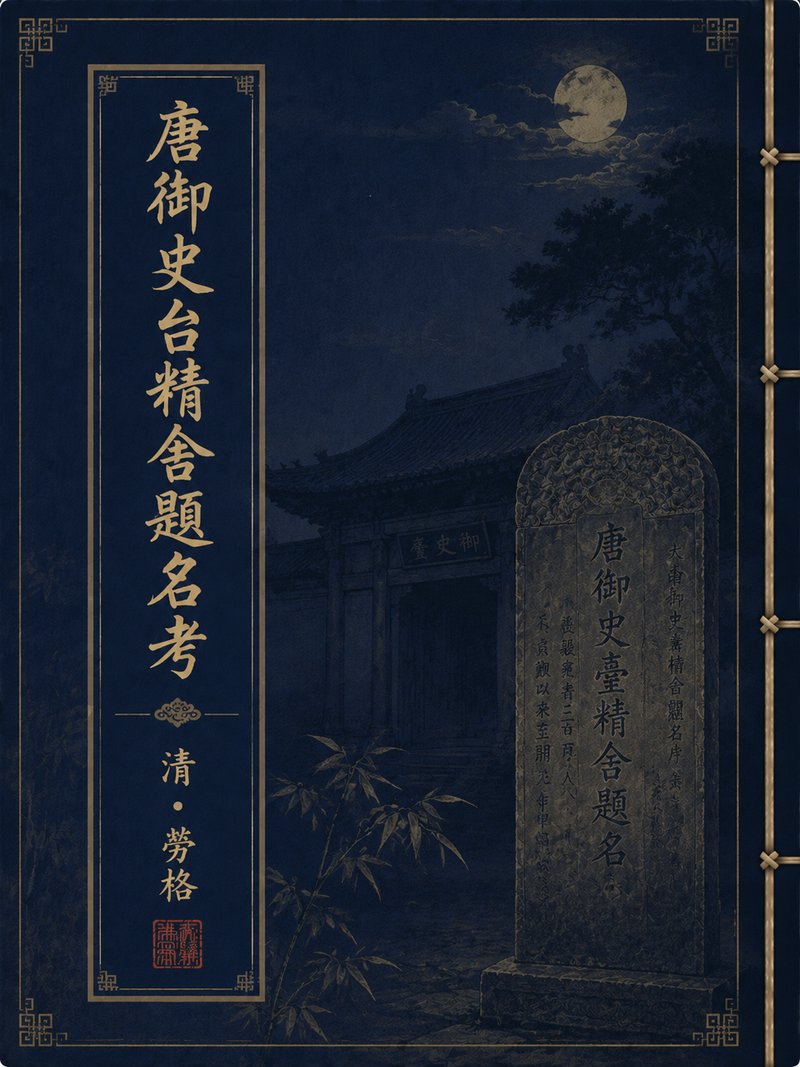 唐御史台精舍题名考