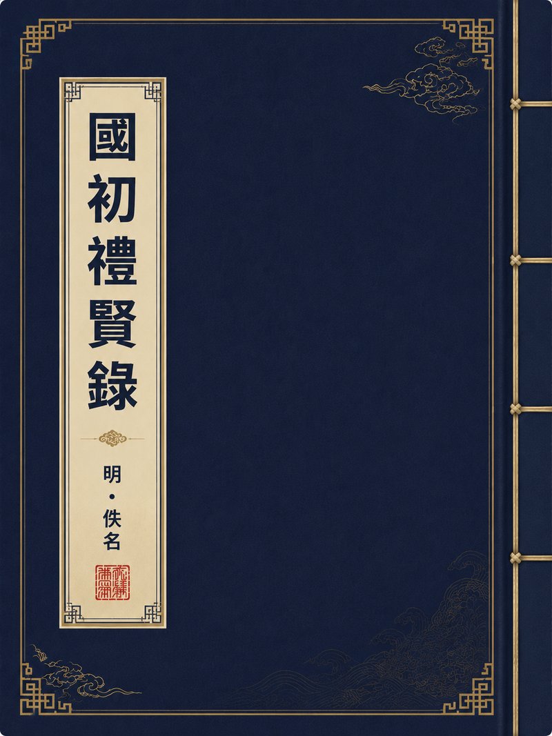 国初礼贤录