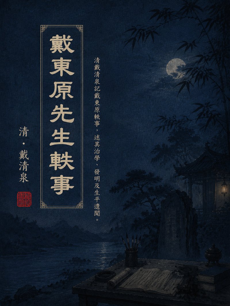 戴东原先生轶事