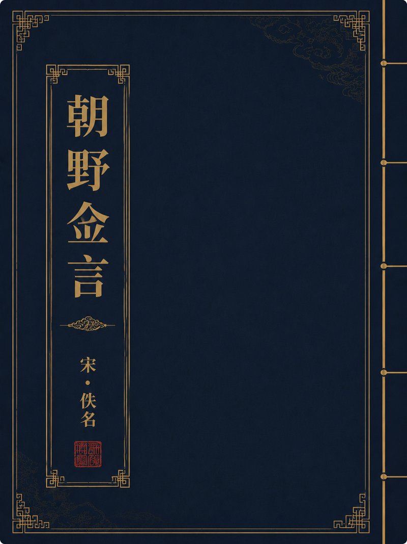 朝野佥言