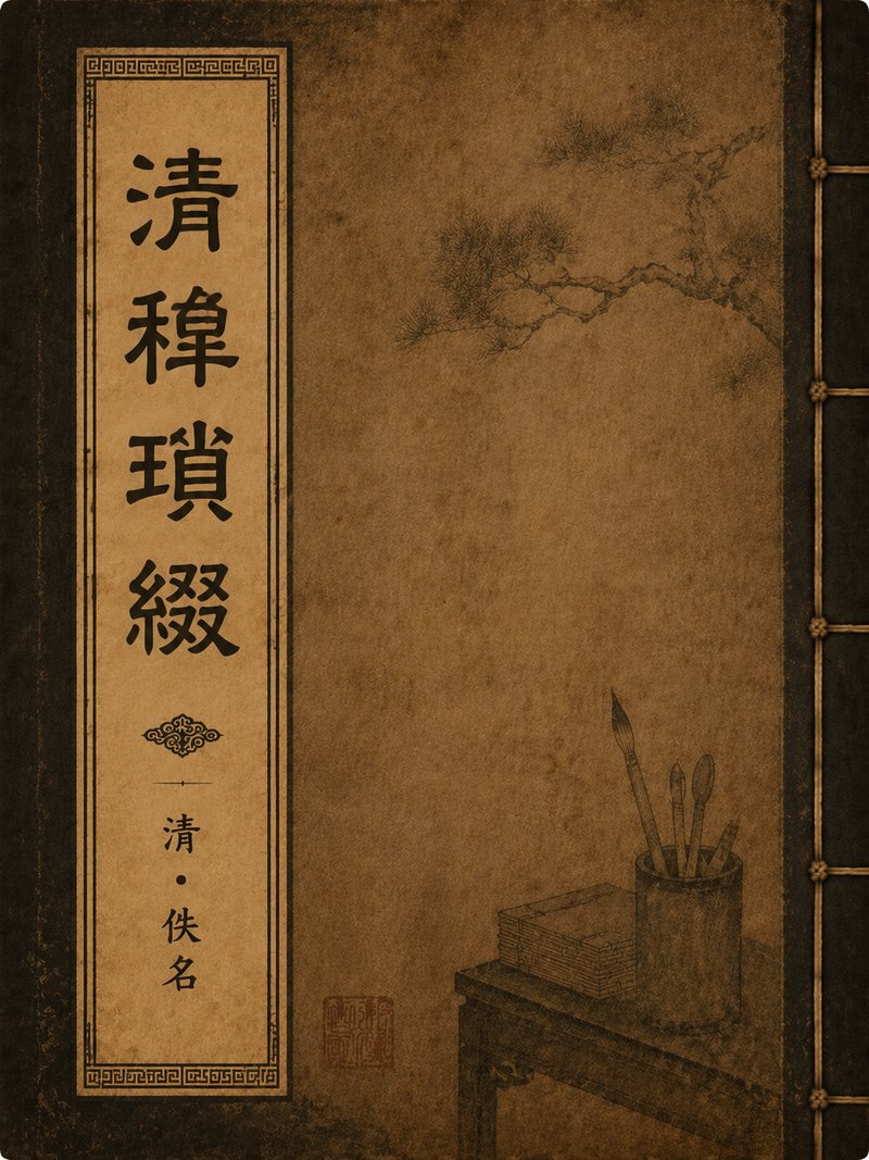 清稗琐缀