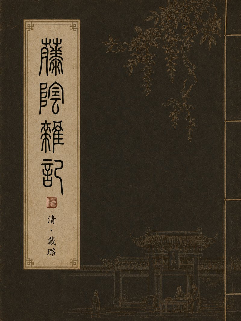 藤阴杂记