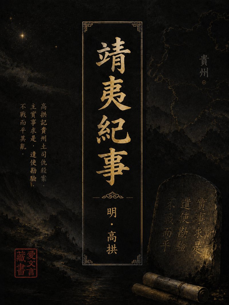 靖夷纪事