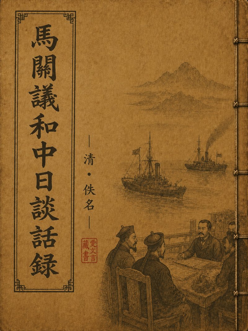 马关议和中曰谈话录