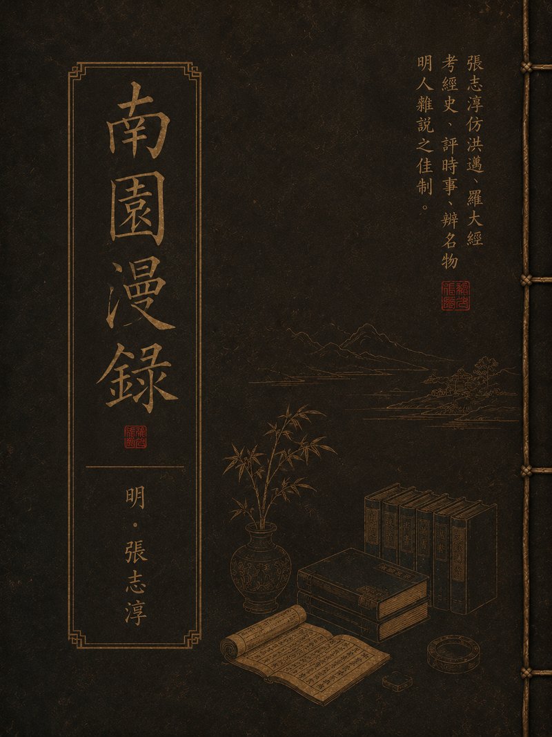 南园漫录