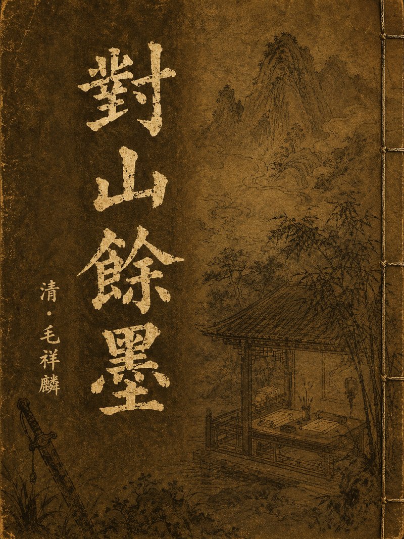 对山余墨