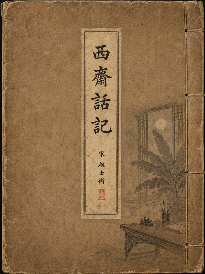 西斋话记
