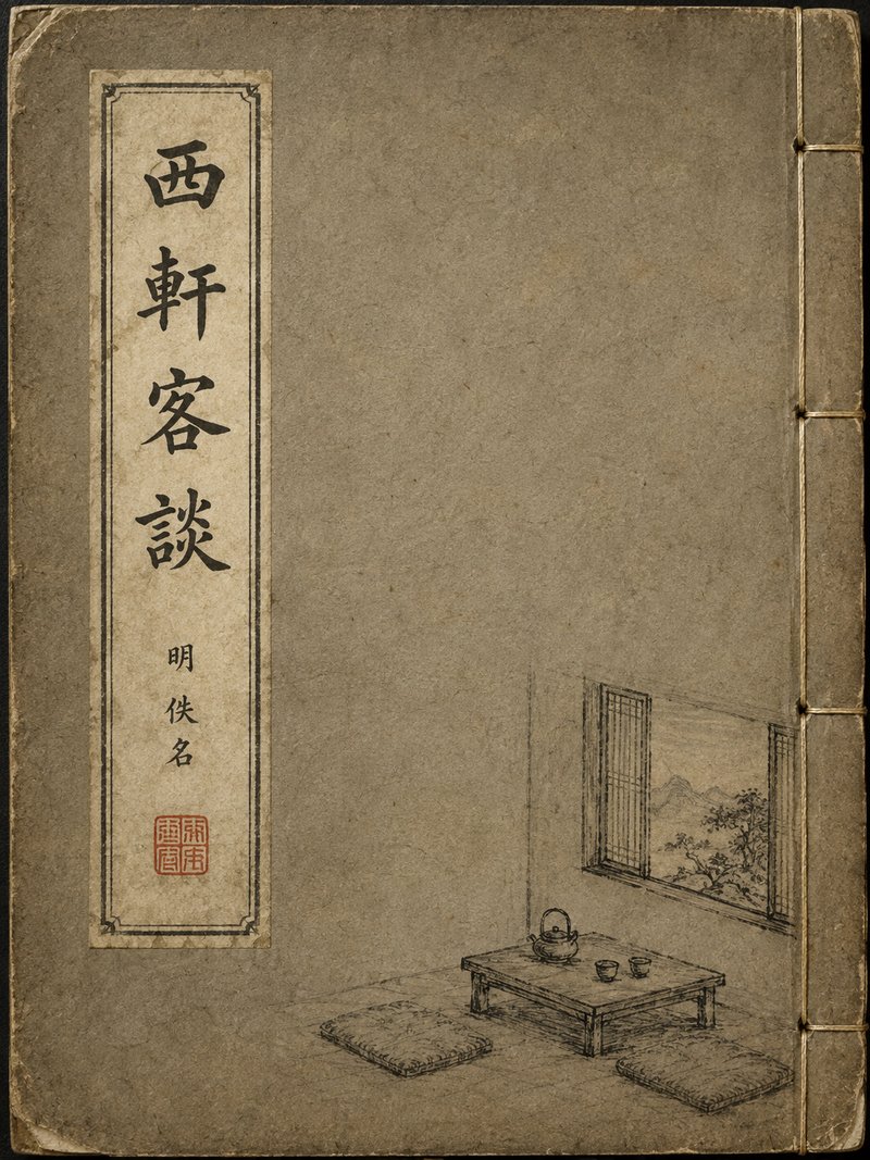 西轩客谈