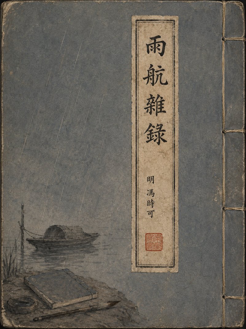 雨航杂录