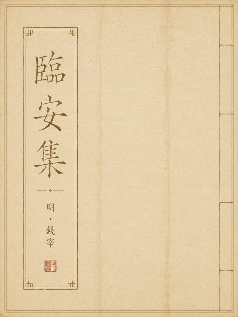 临安集