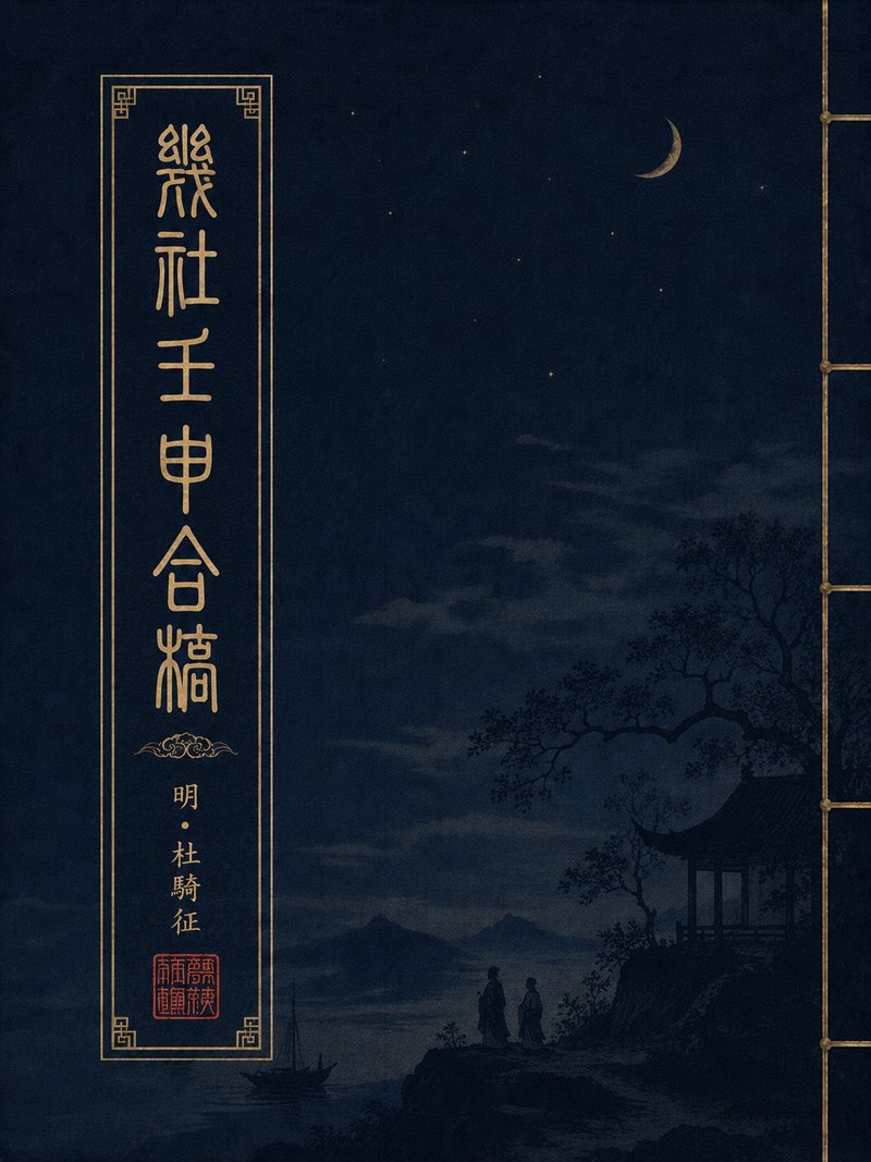 几社壬申合稿
