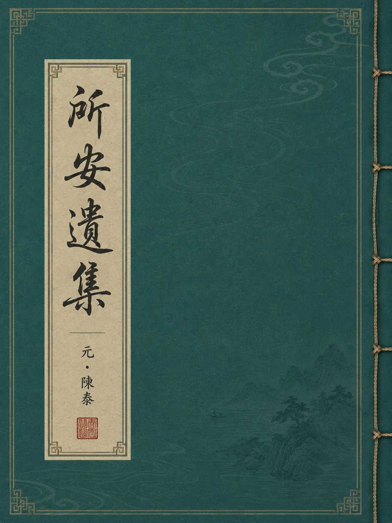 所安遗集