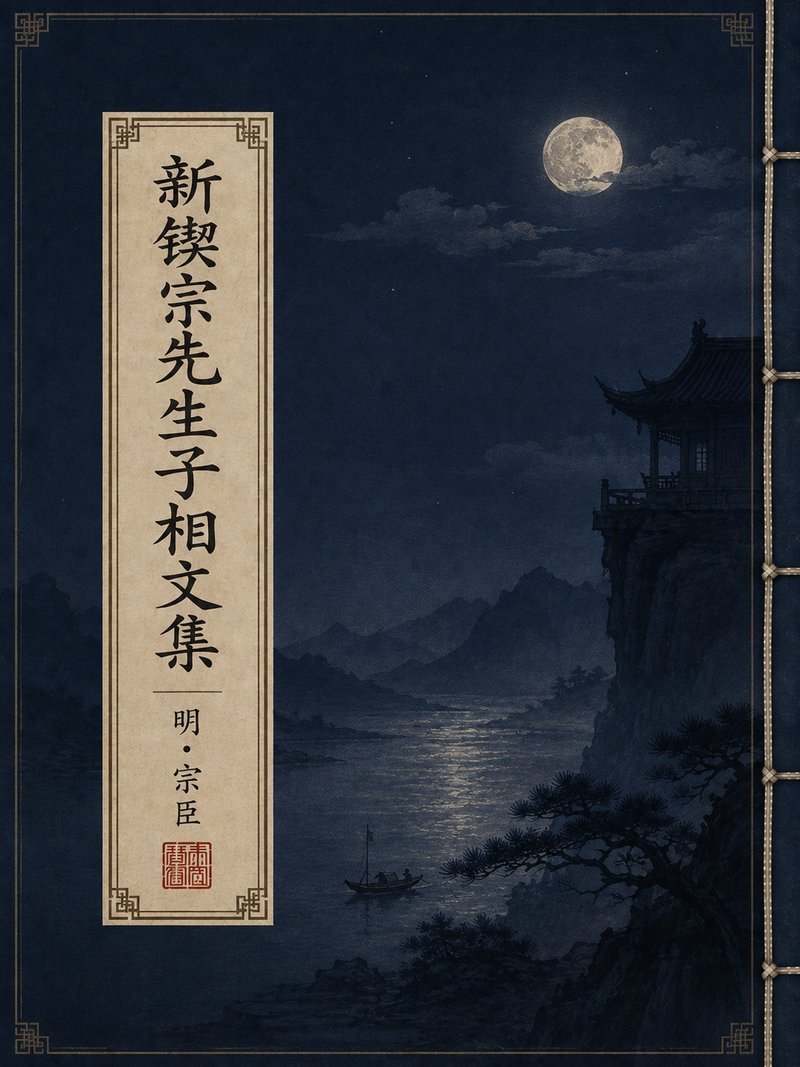 新锲宗先生子相文集